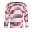 Marinière rayée Loctudy homme blanc/rouge