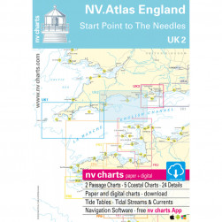UK2 NV ATLAS ENGLAND (Start Point to the Needles)