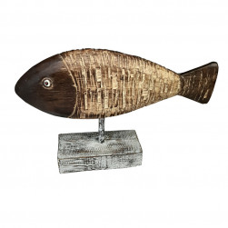 Poisson en bois à poser