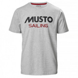 Tee-shirt logo Musto homme - blanc