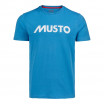 Tee-shirt logo Musto homme - bleu