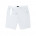 Bermuda femme coton stretch blanc