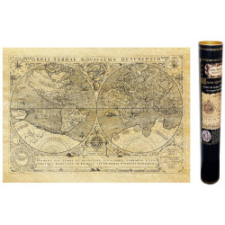 Carte du Monde ancienne - 1602