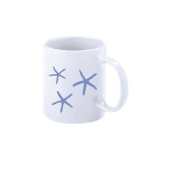 Mug motif "étoiles de mer"