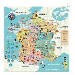 Puzzle XL carte de France