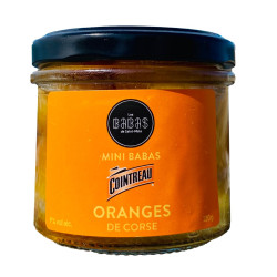 Mini babas au cointreau - Oranges de Corse