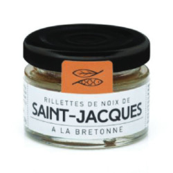 Rillettes de noix de Saint-Jacques à la bretonne - 30g