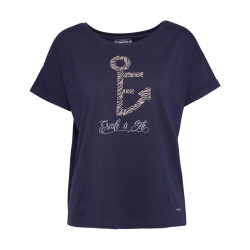 T-shirt femme - Collection Escale à Sète - Bleu