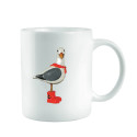 Mug motif - Mouette à bottes rouges