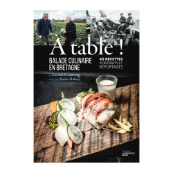 Livre à table, balade culinaire en Bretagne
