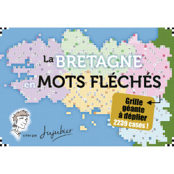 Carte de Bretagne mots croisés