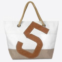 SAC CARLA DACRON LIN CUIR