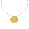 Collier coquille St-Jacques