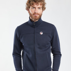 Sweat zippé homme Torontos marine