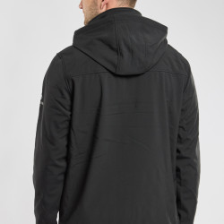 Veste softshell à capuche Sealong homme - Noir