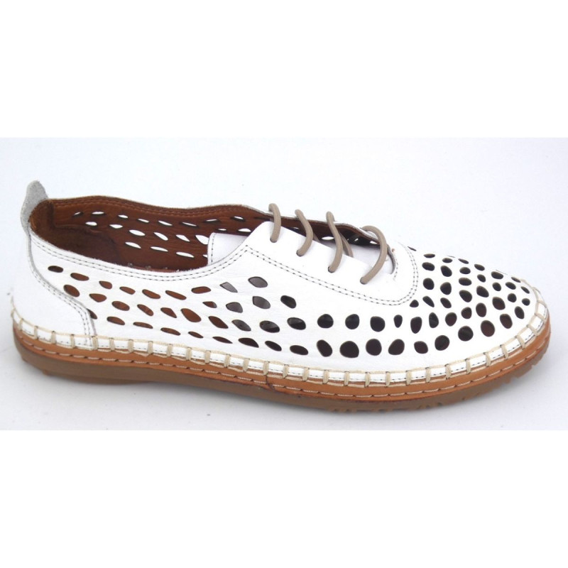 Derbies blanches femmes Derbies blanches femmes