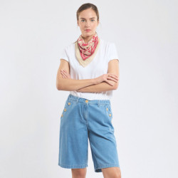 Short à pont femme - Jean