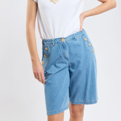 Short à pont femme - Jean