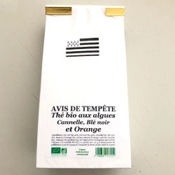 Thé bio avis de tempête