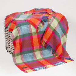 Plaid mérinos cachemir