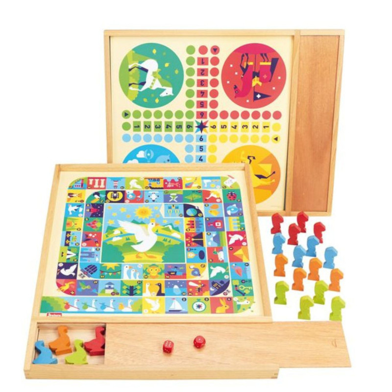 Jeux de l'oie et petits chevaux Jeux de l'oie et petits chevaux