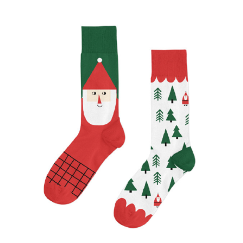 Chaussettes dépareillées Noël Chaussettes dépareillées Noël