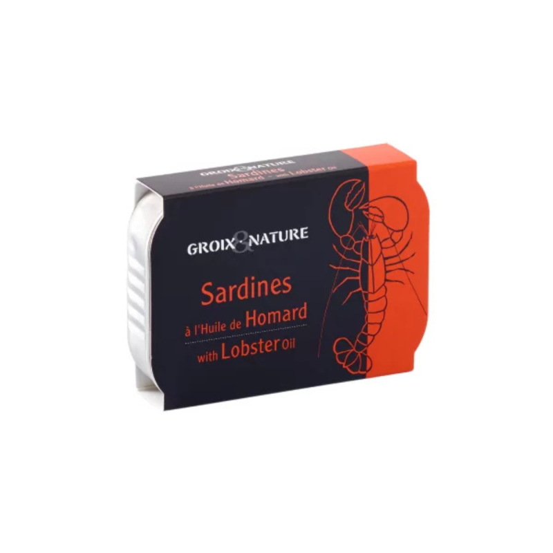 Sardines à l'huile de homard Sardines à l'huile de homard