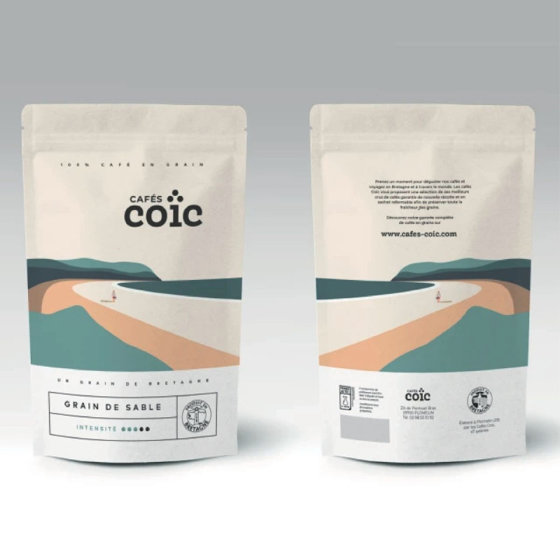 Café moulu "Grain de sable"- 250g Café moulu "Grain de sable"- 250g