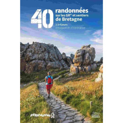 40 randonnées sur les GR de Bretagne