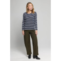 Marinière femme Lesconil marine/blanc