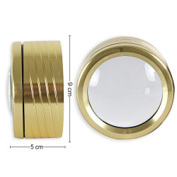 Loupe dorée