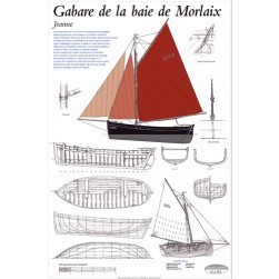 Plan de modélisme, Gabare de la Baie de Morlaix